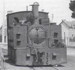 Saint-Brieuc to Guingamp metre gauge railway train alongside rural landscape