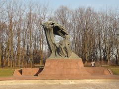 Frederic Chopin Monument in Lazienki Park Warsaw