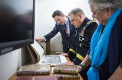 U.S. Army Chief of Staff Gen. Mark A. Milley touring Pritzker Military Museum & Library in Chicago