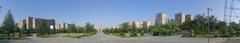 Panoramic view of Malatia-Sebastia district in Yerevan Armenia