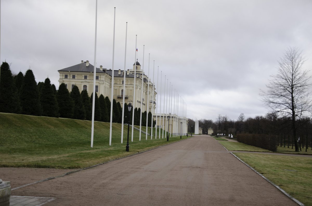 Constantine Palace exterior with blue sky