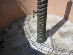 Serpents Column or Snake Column at Hippodrome in Constantinople with three intertwined snake heads