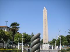Serpents Column or Snake Column at the Hippodrome in Constantinople