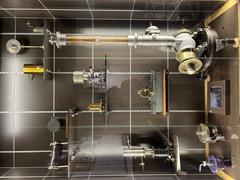 Scientific instruments displayed in Curie Museum
