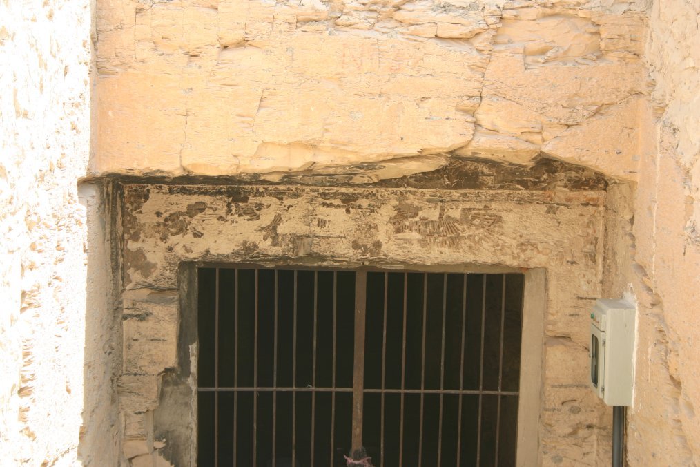 Entrance to KV3 tomb in the Valley of the Kings, Egypt