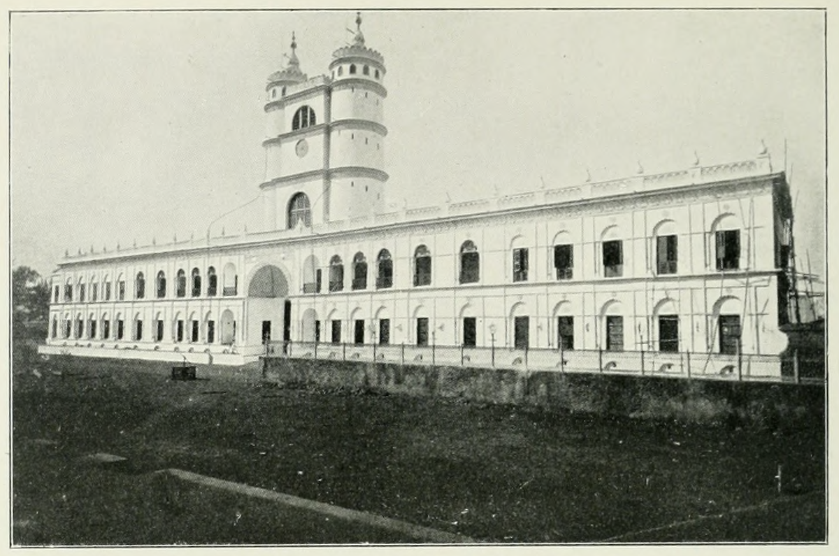 Hughly Imambara historical building in Calcutta from Calcutta, Past & Present book