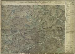 Historic map of Wienerwald region showing Troppberg, Purkerdorf, and Tullnerbach from 1872