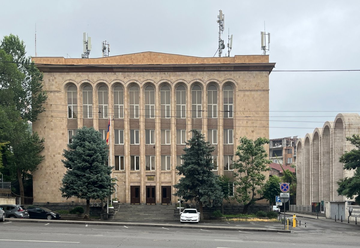 Constitutional Court of Armenia building in June 2023