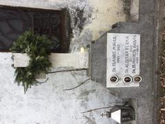 Grave of Elena Alistar at Bellu Cemetery in Bucharest, Romania