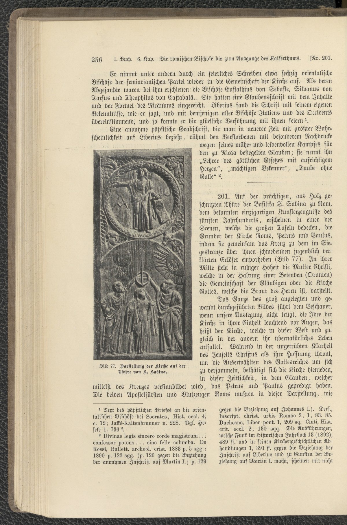 Cover page of the book Geschichte Roms und der Papste im Mittelalter published in 1898