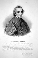 Portrait of Josef Pletz, Hofkaplan, Theologian, Professor of Dogmatics, Canon of St. Stephen's Cathedral Vienna