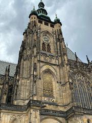 Facade of St. Vitus Cathedral in Prague