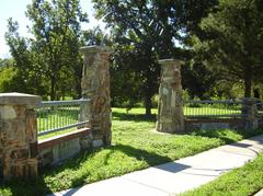 Shipe Park in Austin Texas with large green field and tall trees