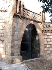 Finca Güell modernist architectural detail in Barcelona