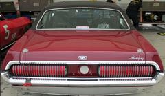 Vintage cars displayed at the 2014 Circuit of The Americas event