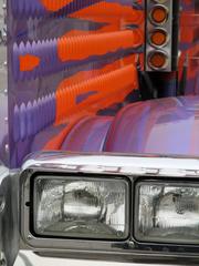 Vintage cars displayed at 2014 COTA event