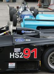 Vintage cars gathering at the 2014 Circuit of The Americas event
