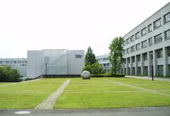 The Plaza of Saitama Hatoyama Campus at Tokyo Denki University in Japan