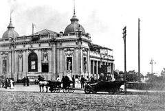 Building of the current Puppet Theater in Baku