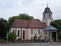 Old St Martin Church in Pforzheim with Gothic architecture