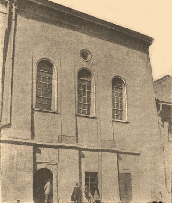 Illustration from Brockhaus and Efron Jewish Encyclopedia showing detailed historical artwork from early 20th century