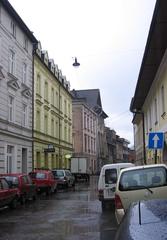 High Synagogue in Krakow historic Jewish district Kazimierz