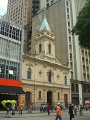 Igreja de Santo Antônio church at Praça do Patriarca in São Paulo Brazil
