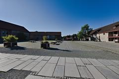 Erkebispegården historic building in Trondheim Norway