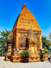 Po Nagar Hindu temples complex on Mount Cù Lao, Nha Trang, Vietnam