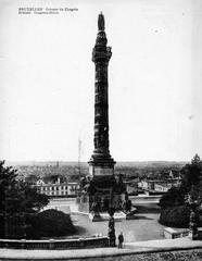 Congress Column in Brussels topped with statue of Leopold I