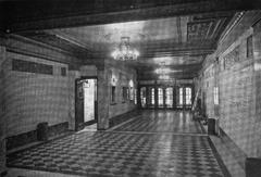Imperial Theatre lobby in Manhattan New York 1924
