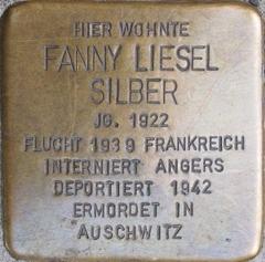 Stolperstein Dedicated To Fanny Liesel Silber