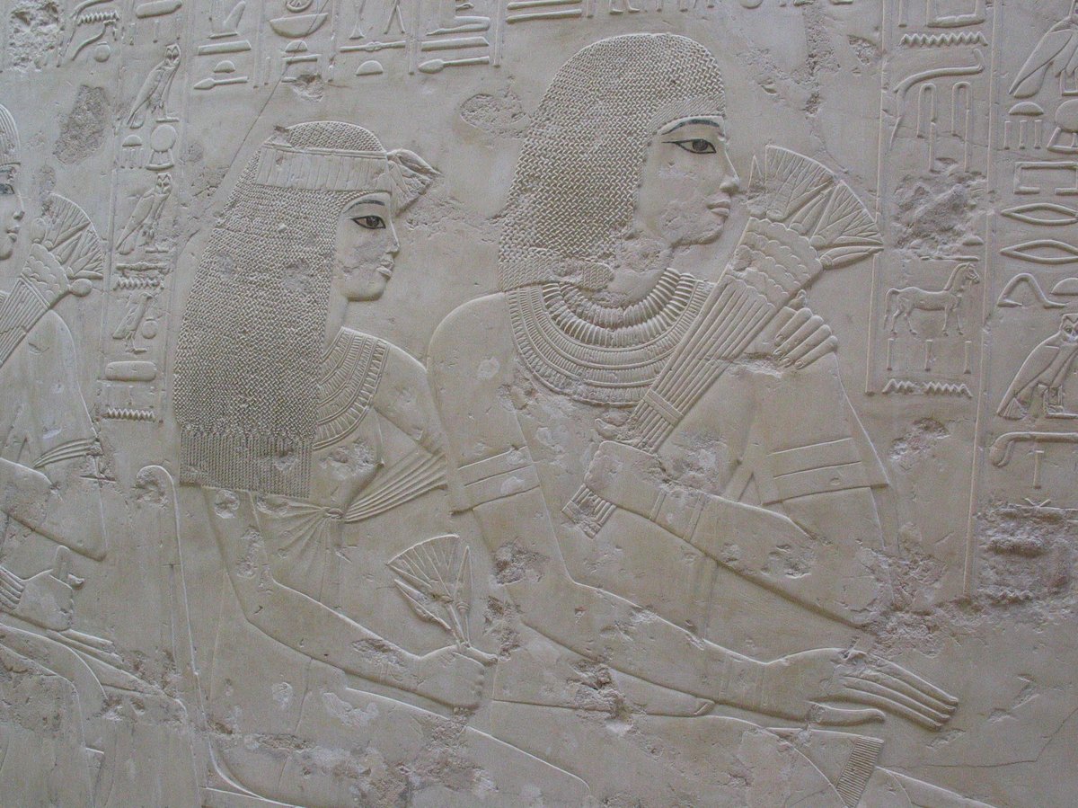Ramose Tomb 1 entrance with ancient Egyptian hieroglyphs and carvings