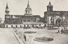Plaza de Armas and Santiago Cathedral in Chile in 1861