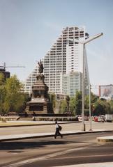 Cuauhtemoc Statue on Paseo de la Reforma in Mexico City