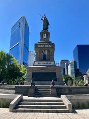 Monument of Cuitlahuac in Mexico City