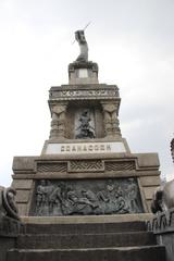 Monument to Cuauhtemoc on Paseo de la Reforma in Mexico City