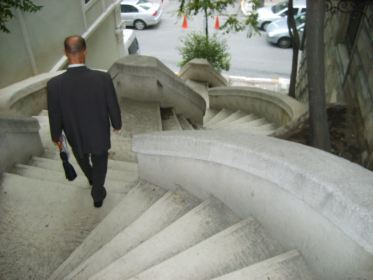 Kamondo Stairs in Istanbul Turkey