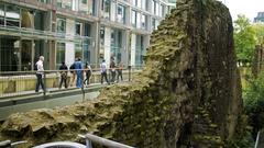 Sites visited during a hidden history tour of the City of London on 13th September 2014