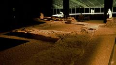 Hidden archaeology sites in the City of London visited on a September 2014 history tour