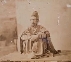 Self portrait of Francisco Laso in native costume