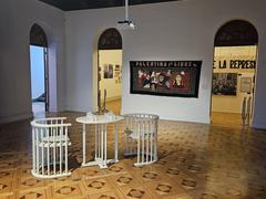 Play it by trust installation by Yoko Ono at Museo de la Solidaridad Salvador Allende