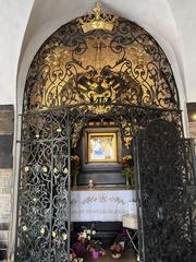 Stone Gate in Zagreb surrounded by old buildings
