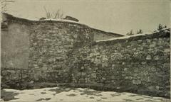 Roman wall at Mirje with round tower