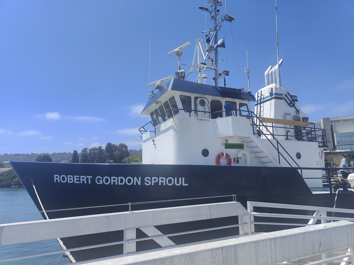 RV Robert Gordon Sproul docked at Nimitz Marine Facility in Point Loma