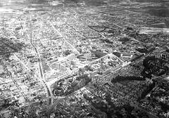 Aerial view of São Paulo city with dense urban buildings and skyline