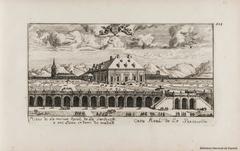 View of the Zarzuela Palace by Louis Meunier
