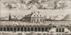 Vista del Palacio de la Zarzuela by Louis Meunier