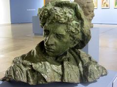 Bronze bust of Aristodemo Lattanzi by Carlos Canut de Bon