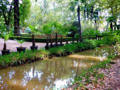Park and Garden of La Devesa in Gerona with lush greenery and pathways